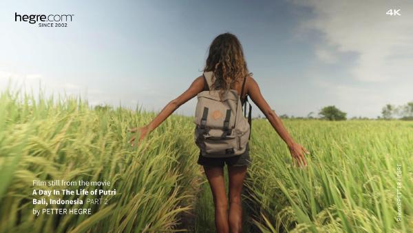 Screen grab #3 from the movie A Day In The Life of Putri, Bali, Indonesia - Part Two