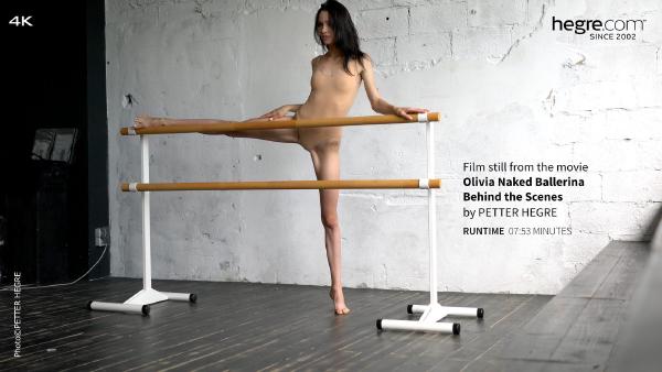 Skærmgreb #5 fra filmen Olivia nøgen ballerina bag kulisserne