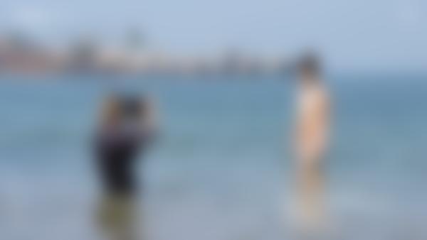 Screen grab #10 from the movie Serena L Arambol Nude Beach Goa India