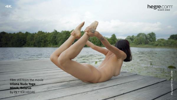 Screen grab #8 from the movie Uliana Nude Yoga