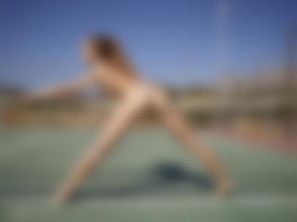 Image #8 from the gallery Emi teasing tennis