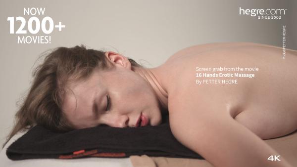 Screenshot #4 aus dem Film Erotische Massage mit 16 Händen