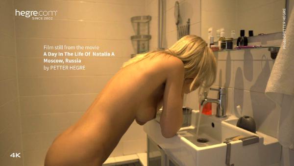 Skærmgreb #6 fra filmen En dag i Natalia A&#39;s liv, Moskva, Rusland