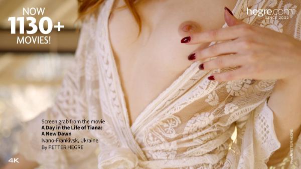 Kuvakaappaus #3 elokuvasta Päivä Tianan elämässä: uusi aamunkoitto, Ivano-Frankivsk, Ukraina
