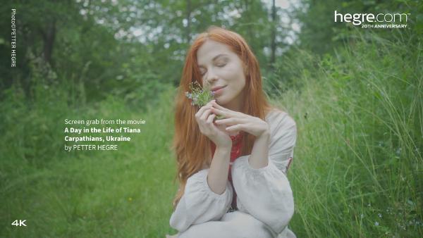 Screen grab #2 from the movie A Day In The Life of Tiana, Carpathians, Ukraine