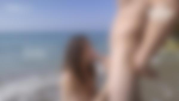 电影 安娜 L 和丹尼在海滩上做爱 中的屏幕截图 #11