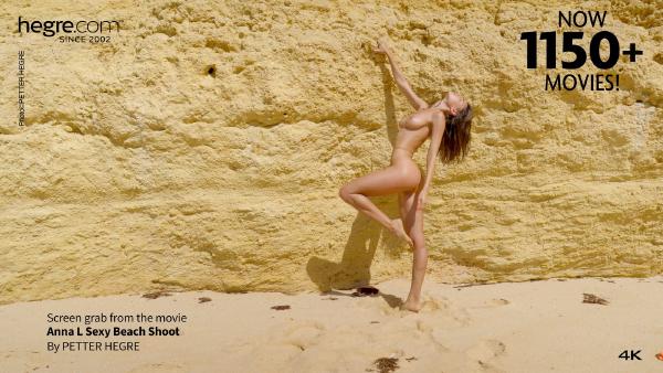 Ekrāna paņemšana #3 no filmas Anna L. Seksīgā pludmales fotosesija