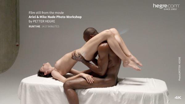 Captura de pantalla #8 de la película Ariel y Mike taller de fotografía de desnudos