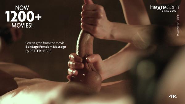 Captura de pantalla #4 de la película Masaje esclavizante de la mujer dominadora