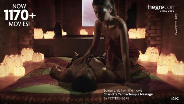 Kuvakaappaus #1 elokuvasta Charlotta Tantra -temppelihieronta