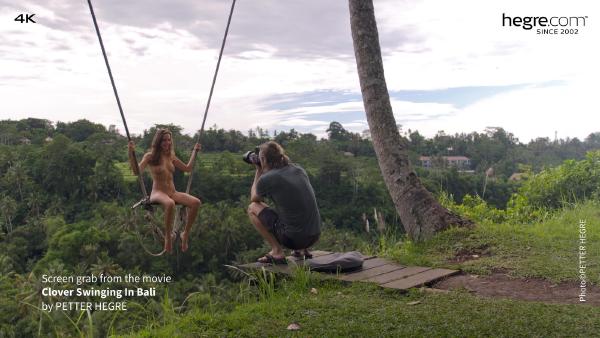 Screen grab #7 from the movie Clover Swinging In Bali