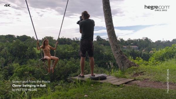 Screen grab #8 from the movie Clover Swinging In Bali