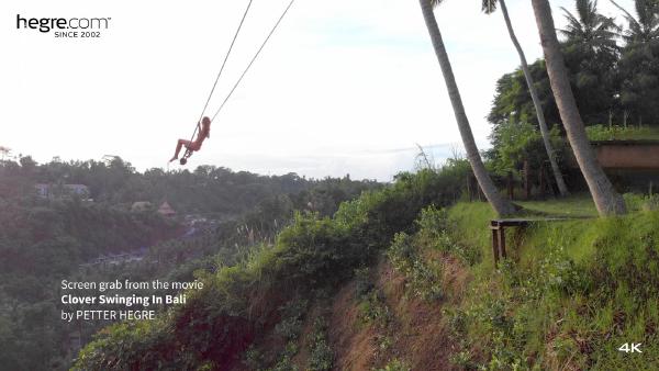 Screen grab #2 from the movie Clover Swinging In Bali