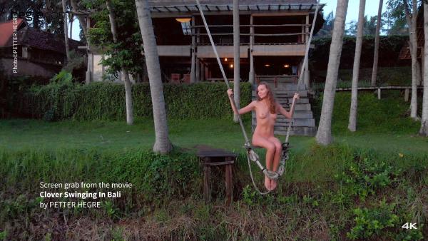 Screen grab #1 from the movie Clover Swinging In Bali