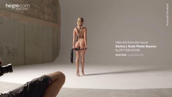 电影 Darina L 裸体写真会 中的屏幕截图 #1