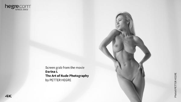 Screen grab #3 from the movie Darina L The Art of Nude Photography