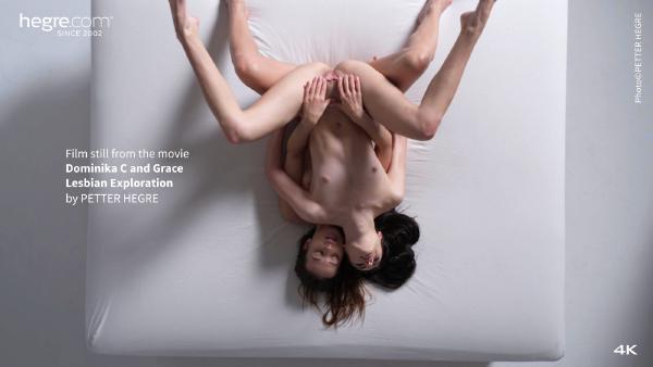 电影 Dominika C 和 Grace 女同性恋探索 中的屏幕截图 #1