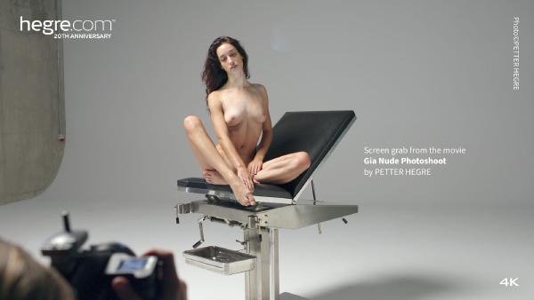 Screen grab #7 from the movie Gia Nude Photoshoot Poster