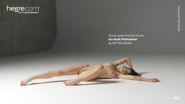 Screen grab #5 from the movie Gia Nude Photoshoot Poster
