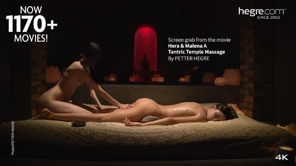 Ekrano paėmimas #1 iš filmo Heros ir Malenos tantrinis šventyklos masažas