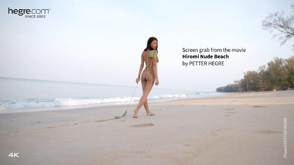 Skærmgreb #7 fra filmen Hiromi nøgenstrand