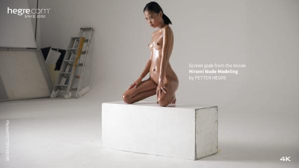 Captura de pantalla #8 de la película Hiromi desnuda modelando