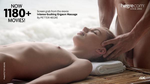 Capture d'écran #1 du film Massage Orgasme Ardent Intense