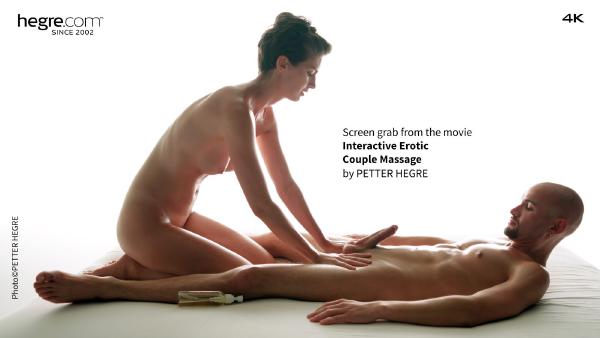 Ekrāna paņemšana #3 no filmas Interaktīva erotiskā masāža pāriem