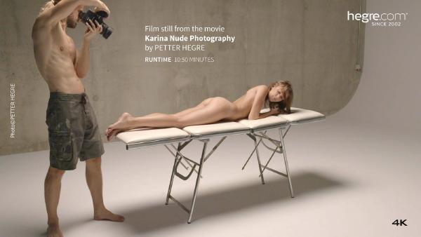 Skärmgrepp #6 från filmen Karina Nakenfotografering
