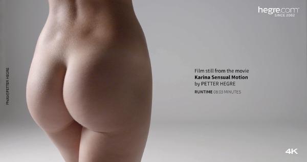 Schermopname #3 uit de film Karina sensuele beweging