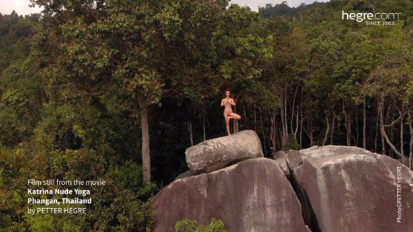 Screen grab #1 from the movie Katrina Nude Yoga
