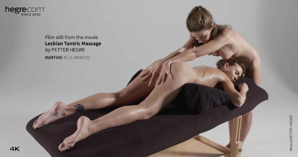 Skärmgrepp #2 från filmen Lesbisk tantrisk massage
