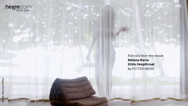 Ekrano paėmimas #3 iš filmo Melena Maria Dildo Deepthroat
