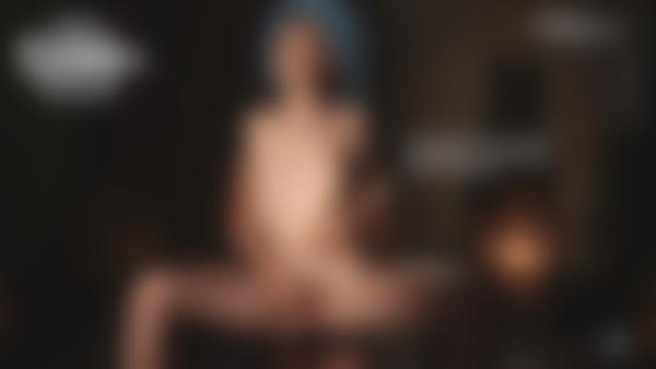 Screenshot #10 dal film Massaggio alla sedia Nuru nudo