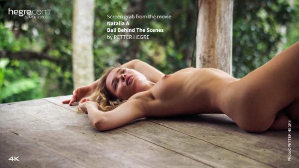 Screenshot #3 dal film Natalia A Bali dietro le quinte