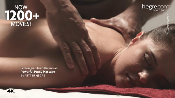 Screen grab #1 from the movie Powerful Pussy Massage