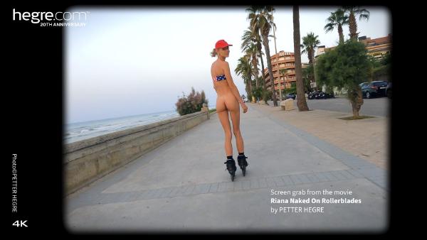 Tangkapan layar # 4 dari film Riana Naked On Rollerblades