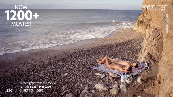 Skärmgrepp #3 från filmen Tantrisk strandmassage