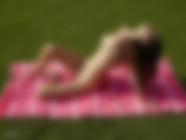 छवि # 8 गैलरी से अलीसा नग्न धूप सेंकने