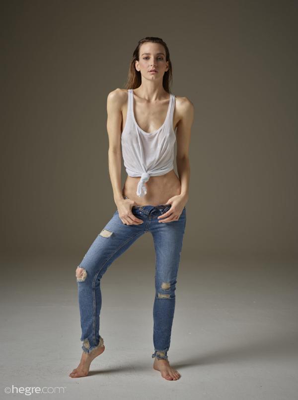 Billede #5 fra galleriet Flora jeans